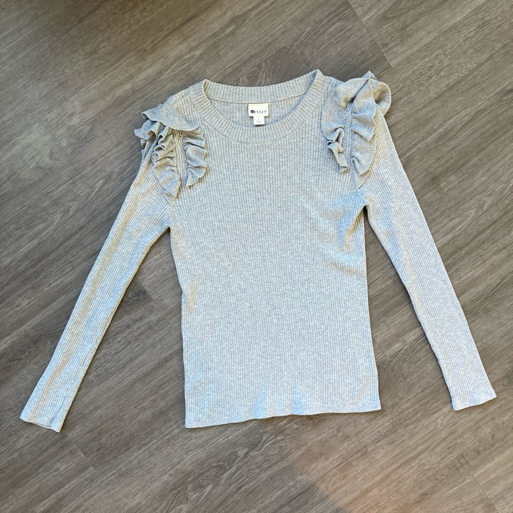Grey shirt- size L